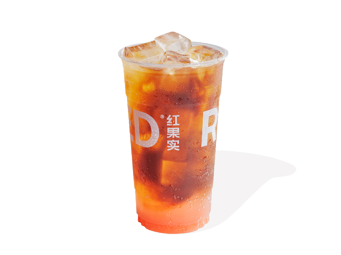 1L桃桃气泡美式